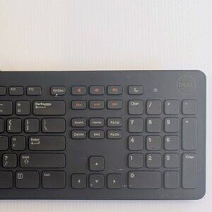 Genuine Dell Wired USB Keyboard Black 0XD31W Xd31w With Wear - Tested! (See Pics